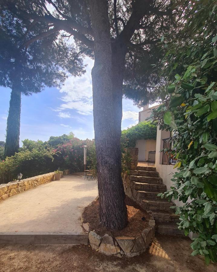 Superbe Villa-Domaine Avec Golf Piscine Et Tennis Saint-Cyr-sur-Mer Buitenkant foto