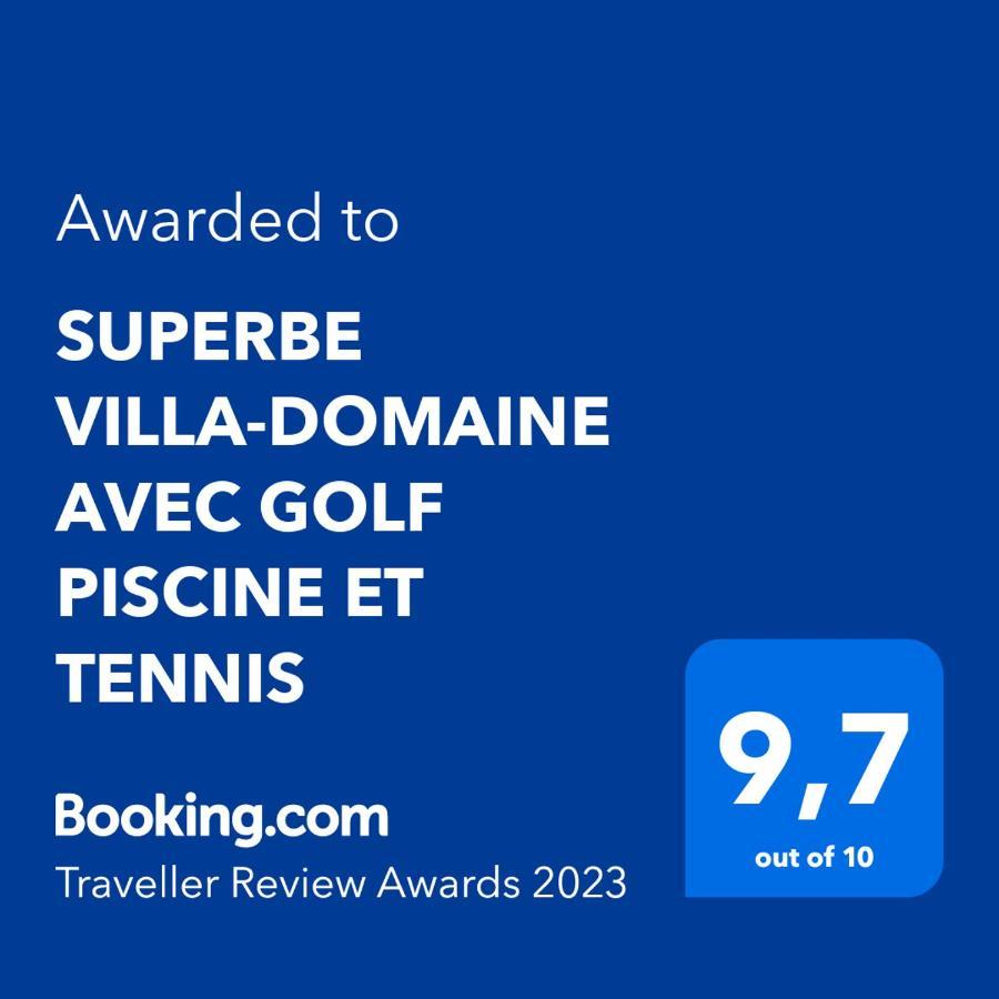 Superbe Villa-Domaine Avec Golf Piscine Et Tennis Saint-Cyr-sur-Mer Buitenkant foto