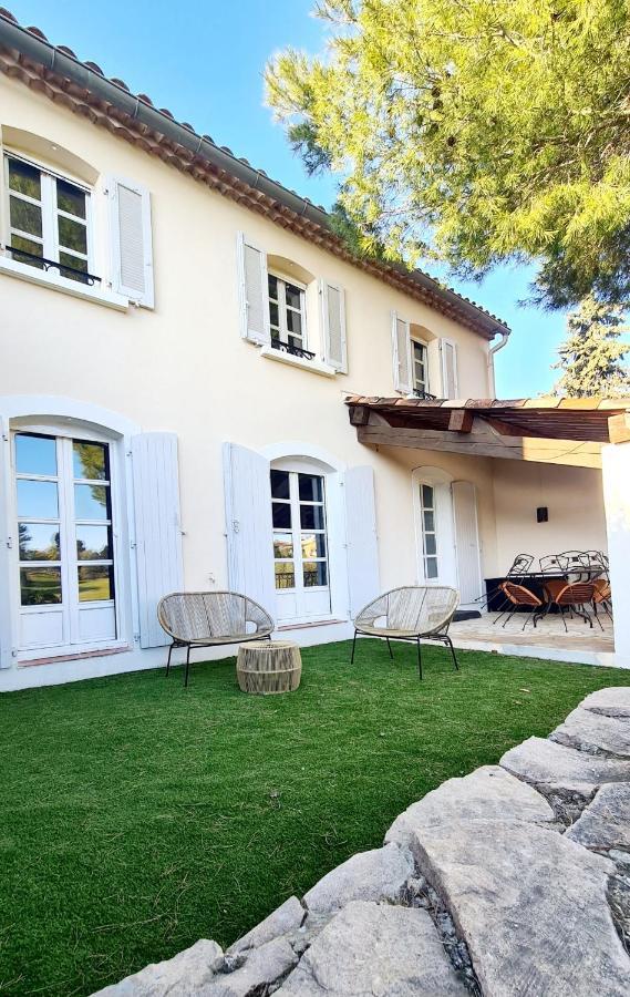 Superbe Villa-Domaine Avec Golf Piscine Et Tennis Saint-Cyr-sur-Mer Buitenkant foto